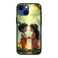 Heavenly Bond Glass Case Cover For iPhone 13 mini