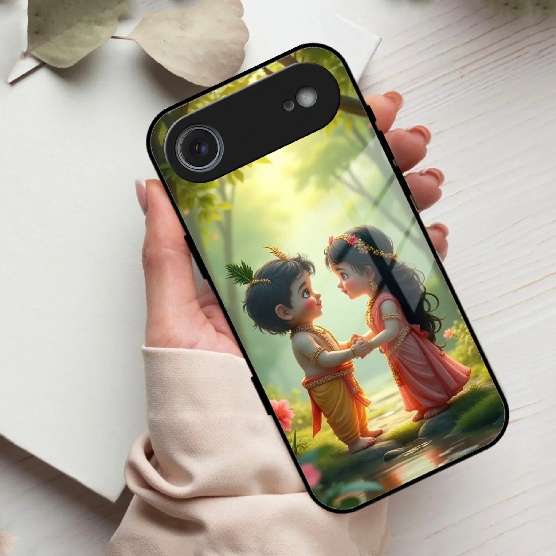 Heavenly Bond Glass Case Cover For iPhone - ShopOnCliQ