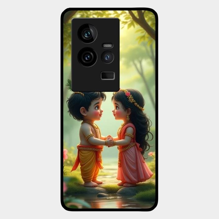 Heavenly Bond Glass Case Cover For Iqoo 11 5G