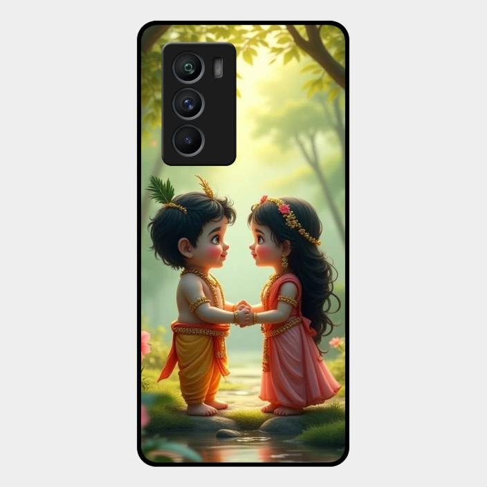 Heavenly Bond Glass Case Cover For Iqoo 9 Se 5G