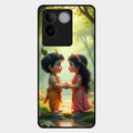 Heavenly Bond Glass Case Cover For Iqoo Z7 Pro 5G