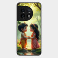 Heavenly Bond Glass Case Cover For Oneplus 11 5G