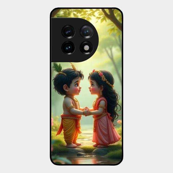 Heavenly Bond Glass Case Cover For Oneplus 11 5G