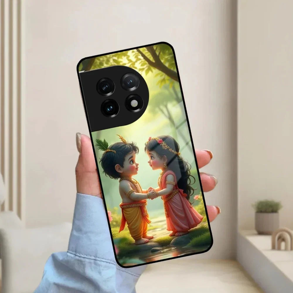 Heavenly Bond Glass Case Cover For Oneplus - ShopOnCliQ