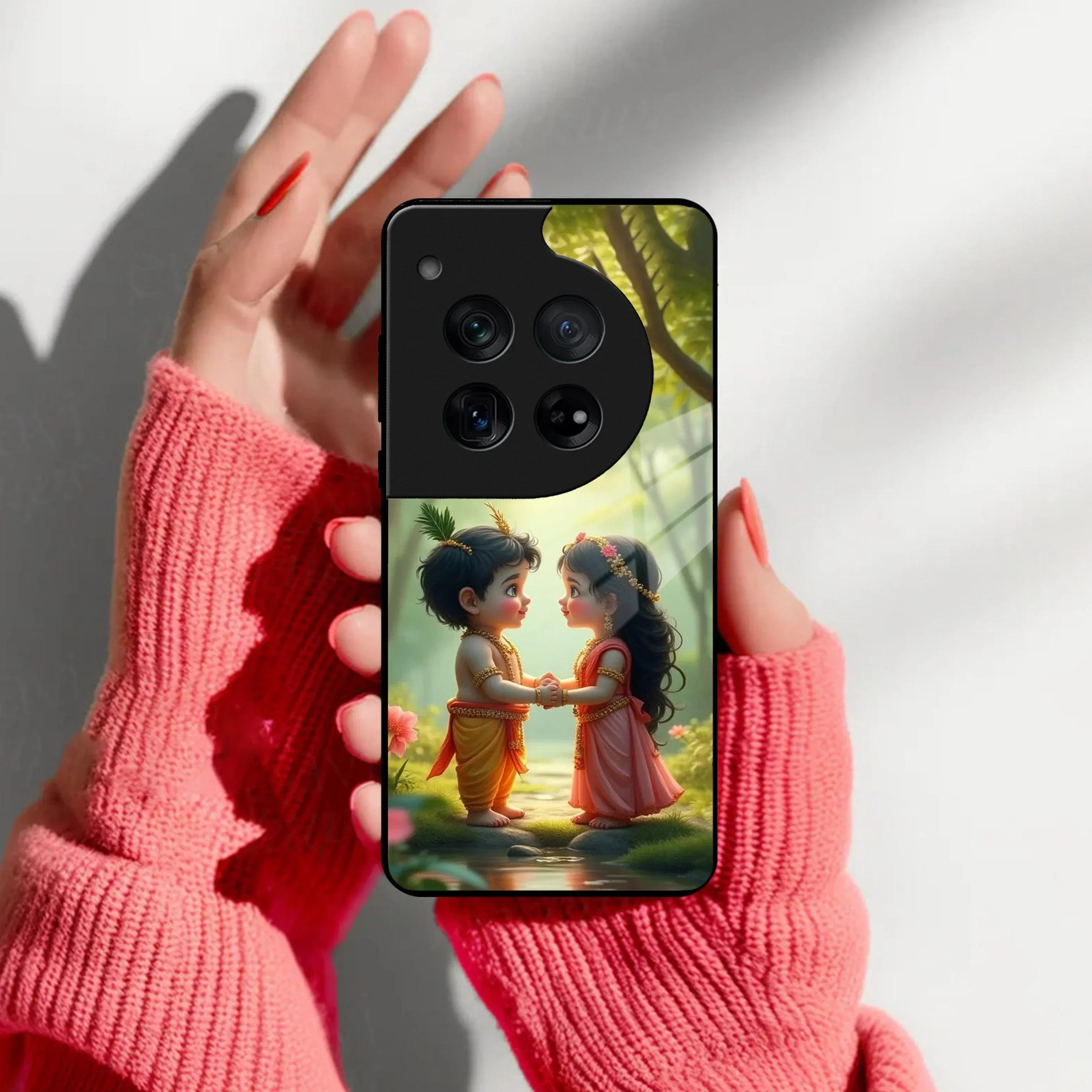 Heavenly Bond Glass Case Cover For Oneplus - ShopOnCliQ
