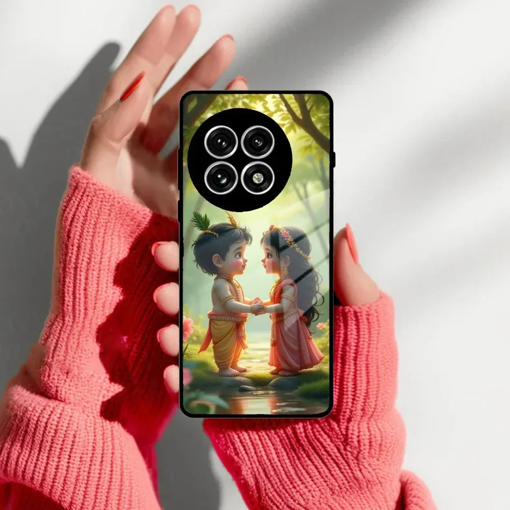 Heavenly Bond Glass Case Cover For Oneplus - ShopOnCliQ