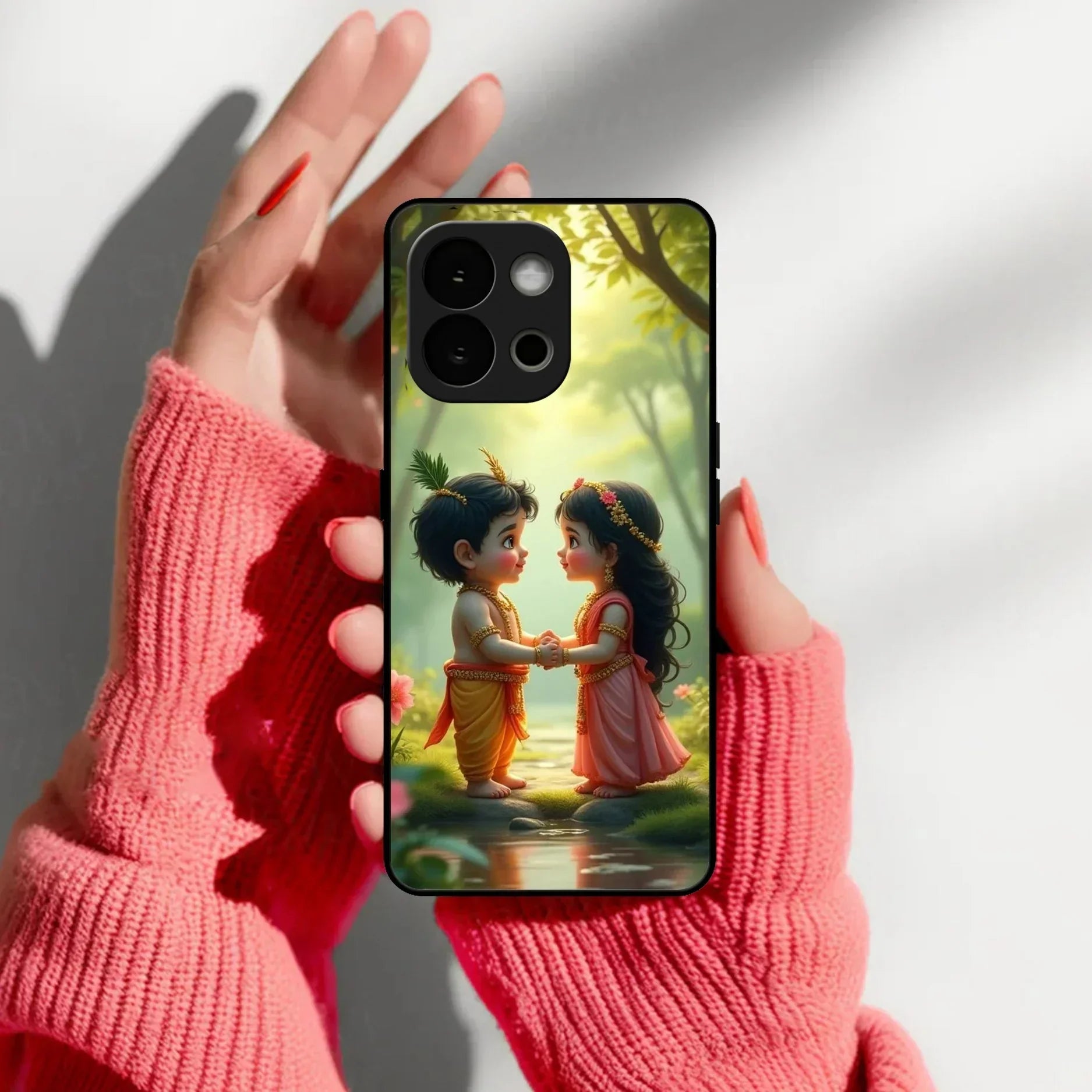 Heavenly Bond Glass Case Cover For Oneplus - ShopOnCliQ