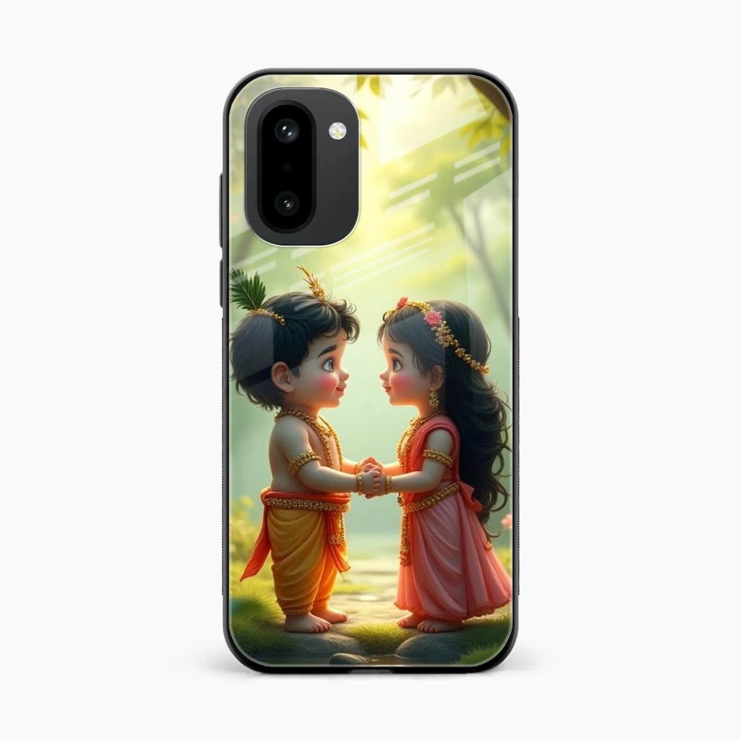 Heavenly Bond Glass Case Cover For OnePlus 15R 5G