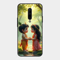 Heavenly Bond Glass Case Cover For Oneplus 7 Pro