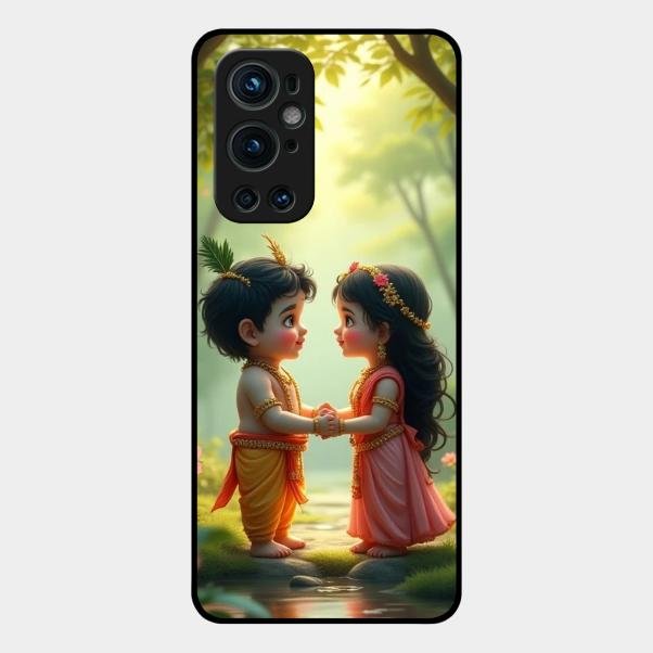 Heavenly Bond Glass Case Cover For Oneplus 9 Pro 5G