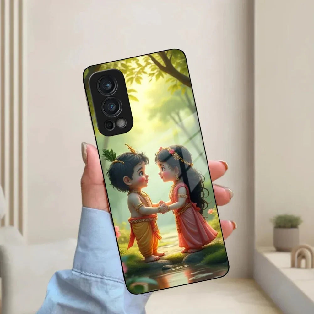 Heavenly Bond Glass Case Cover For Oneplus - ShopOnCliQ