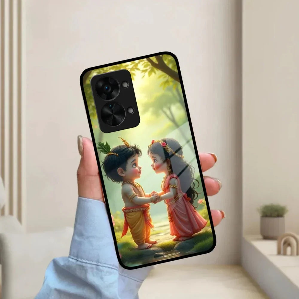 Heavenly Bond Glass Case Cover For Oneplus - ShopOnCliQ