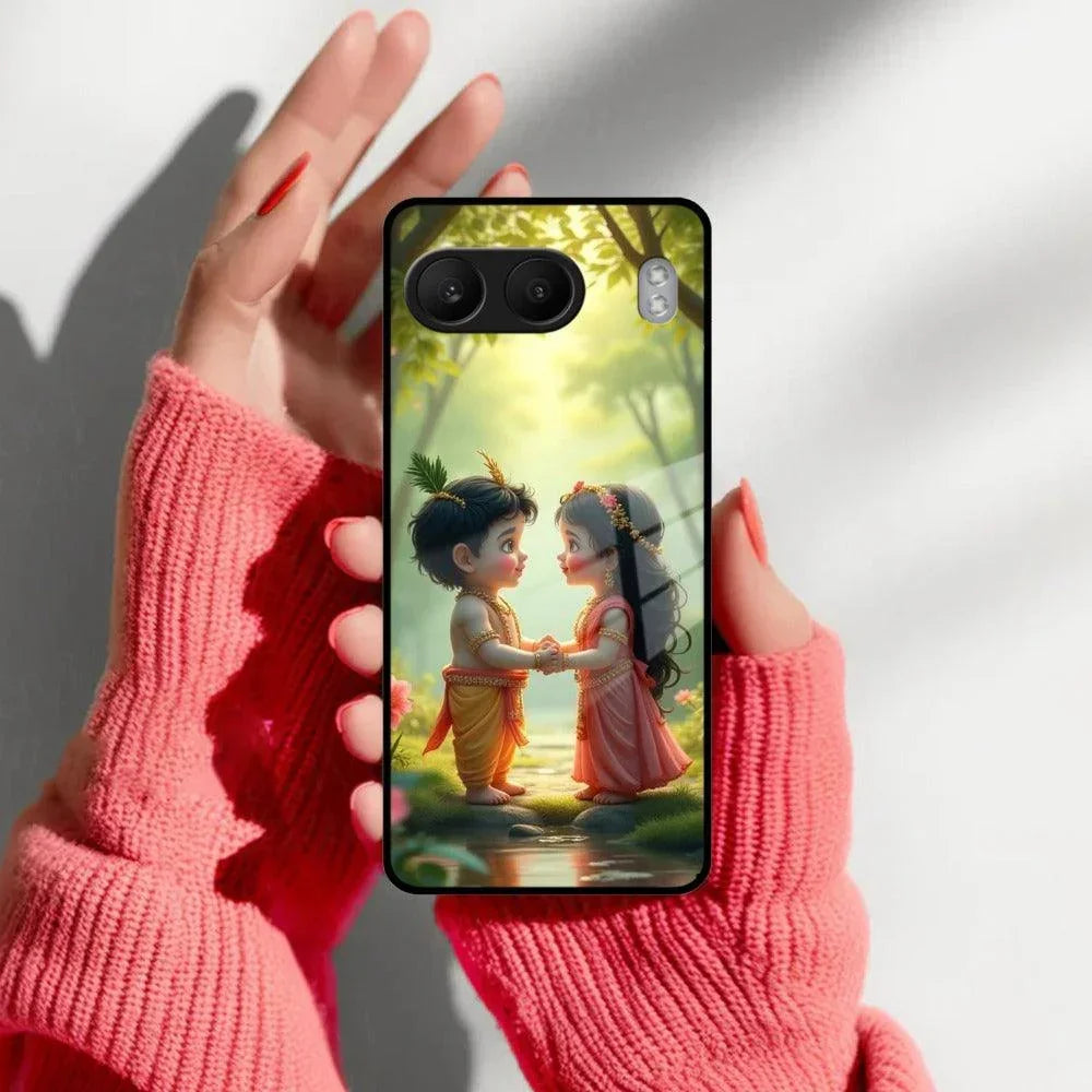 Heavenly Bond Glass Case Cover For Oneplus - ShopOnCliQ