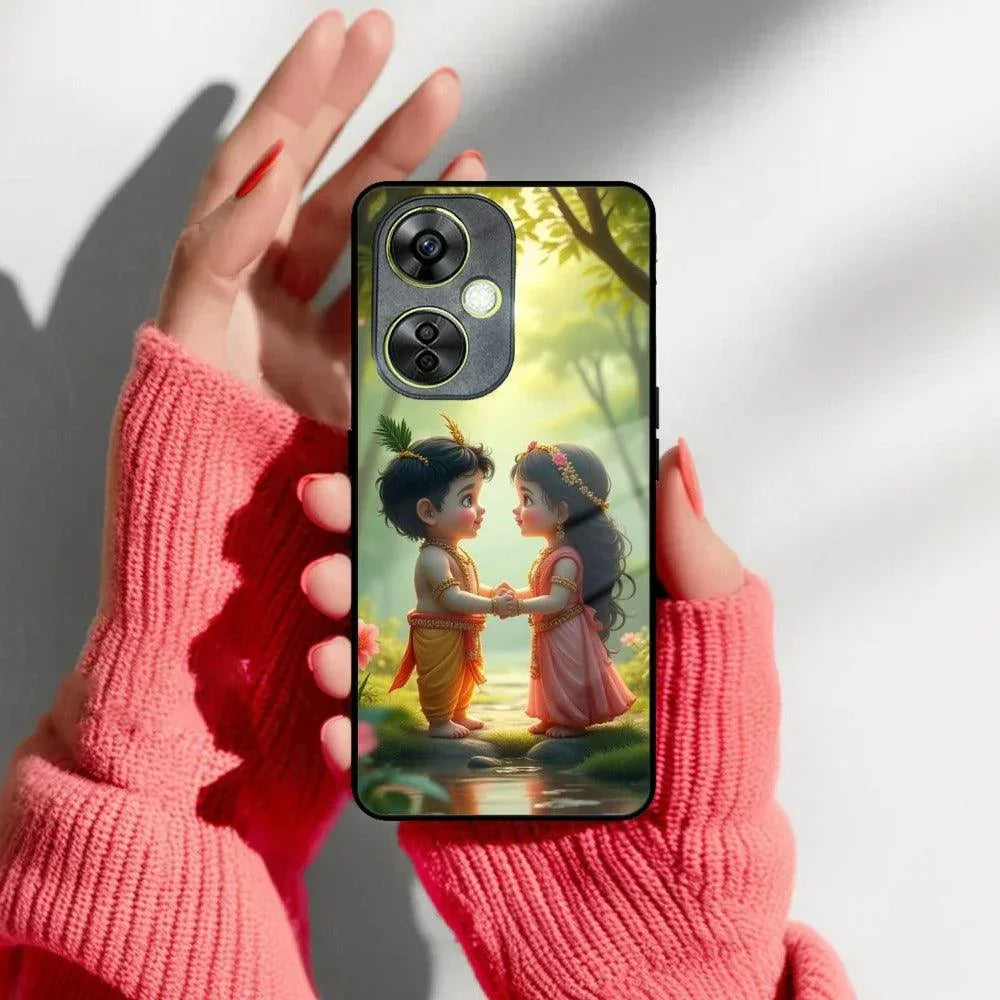 Heavenly Bond Glass Case Cover For Oneplus - ShopOnCliQ