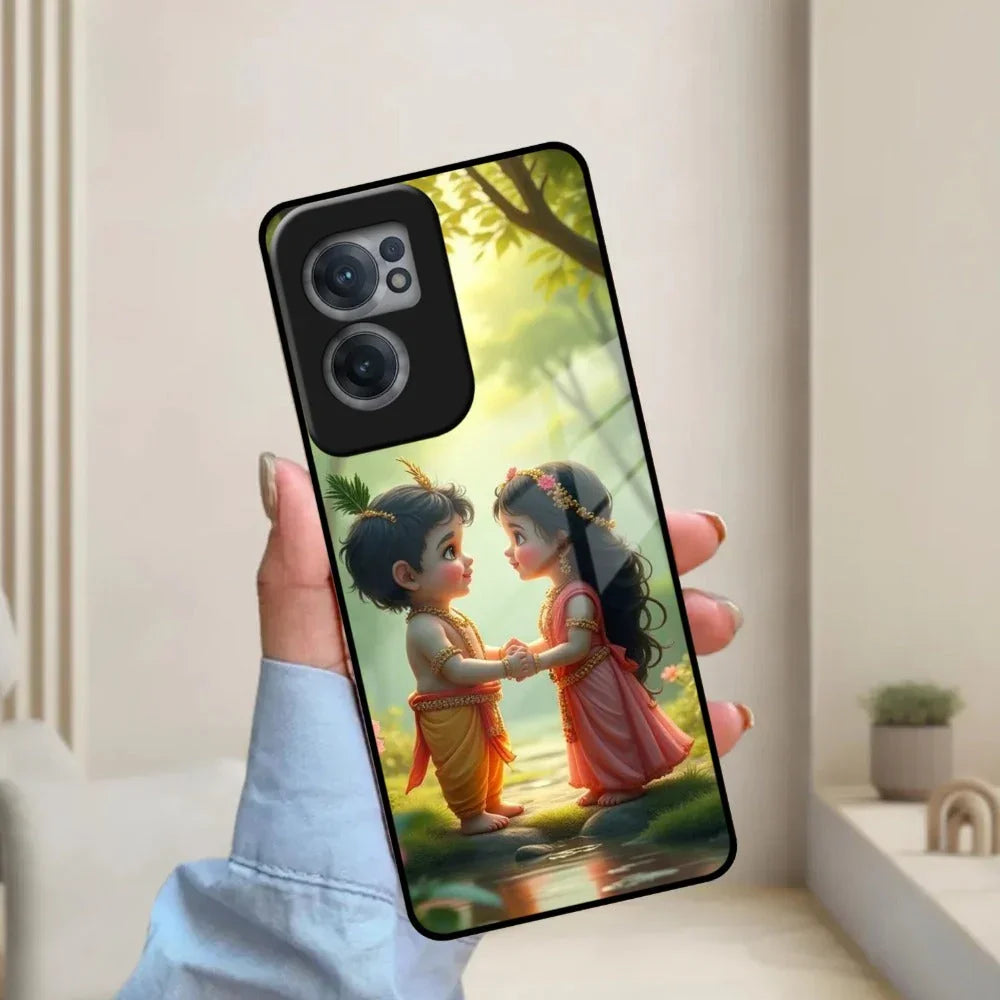Heavenly Bond Glass Case Cover For Oneplus - ShopOnCliQ