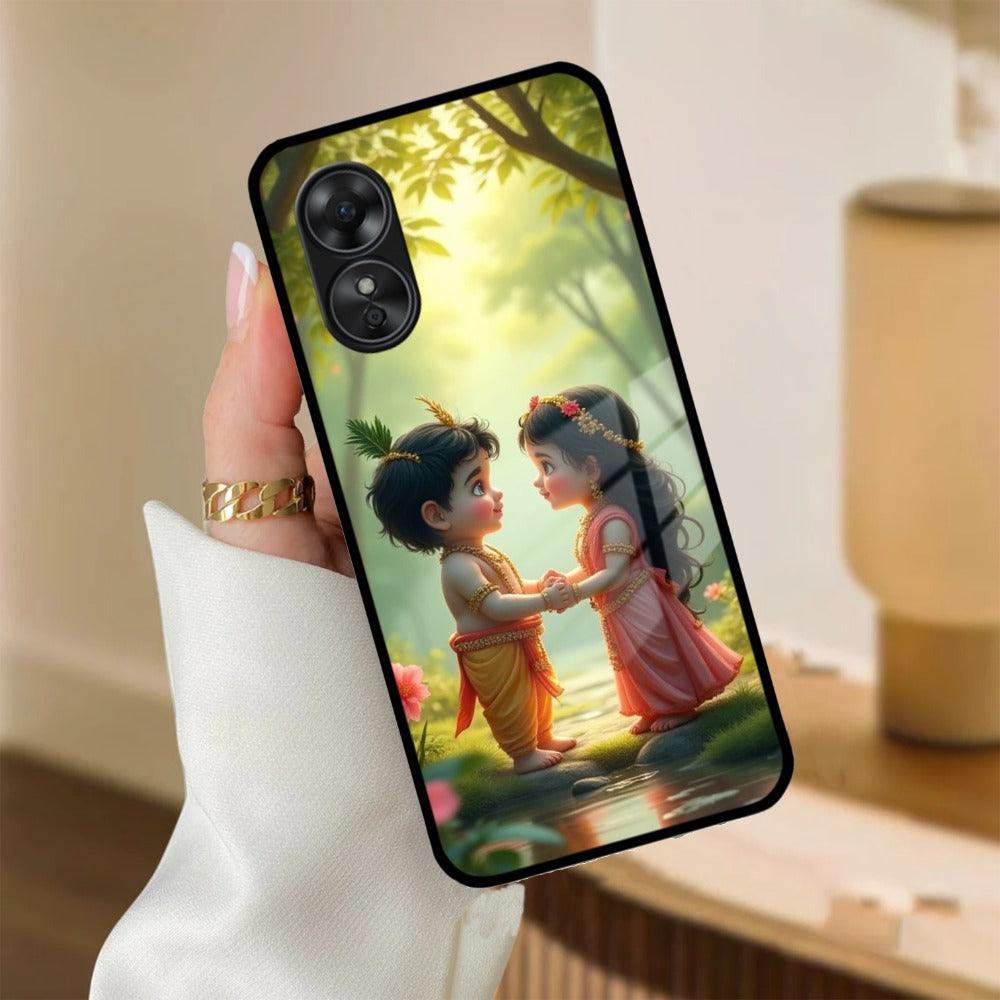 Heavenly Bond Glass Case Cover For Oppo