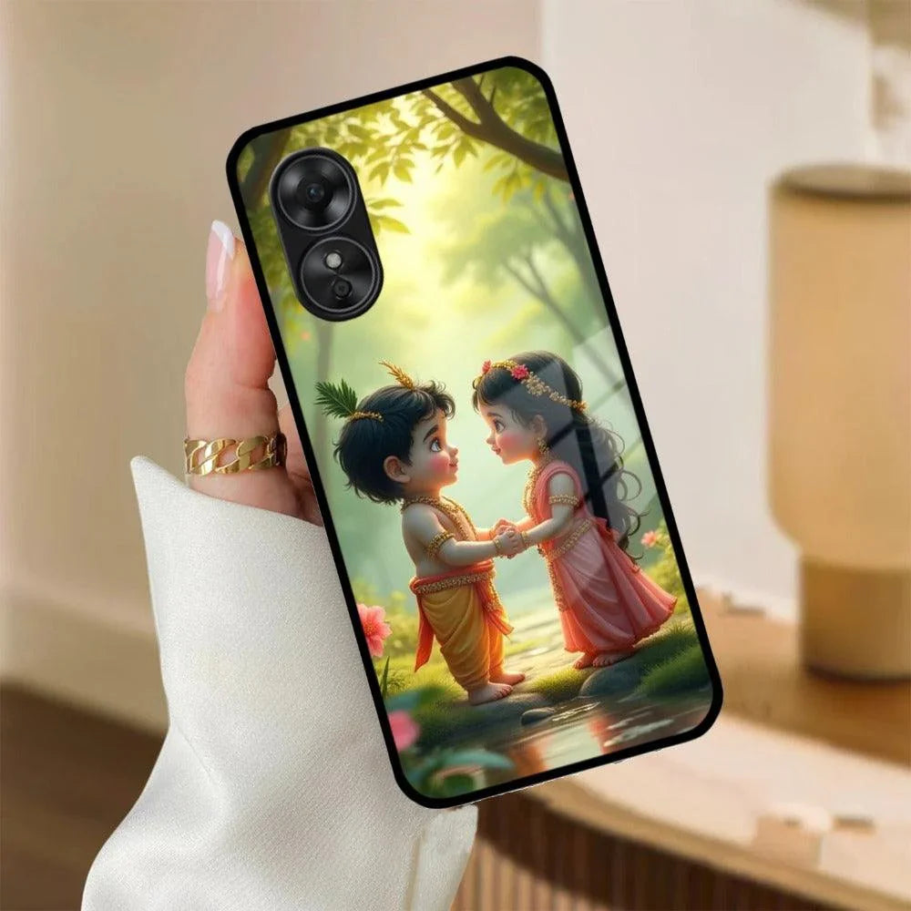 Heavenly Bond Glass Case Cover For Oppo - ShopOnCliQ