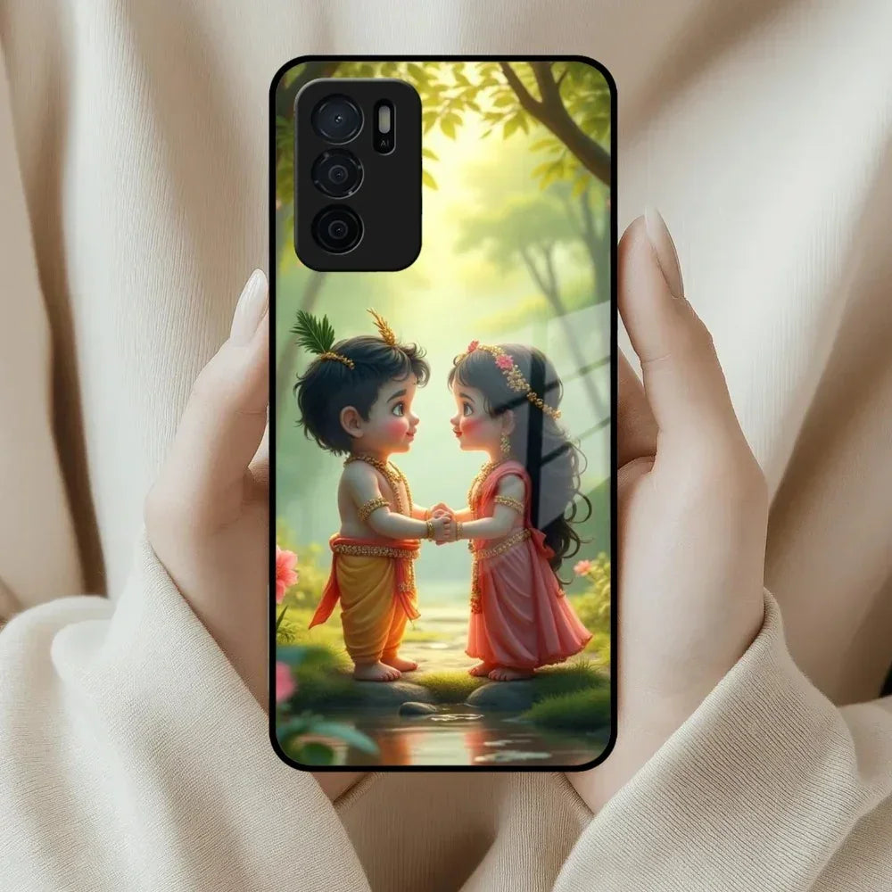 Heavenly Bond Glass Case Cover For Oppo - ShopOnCliQ