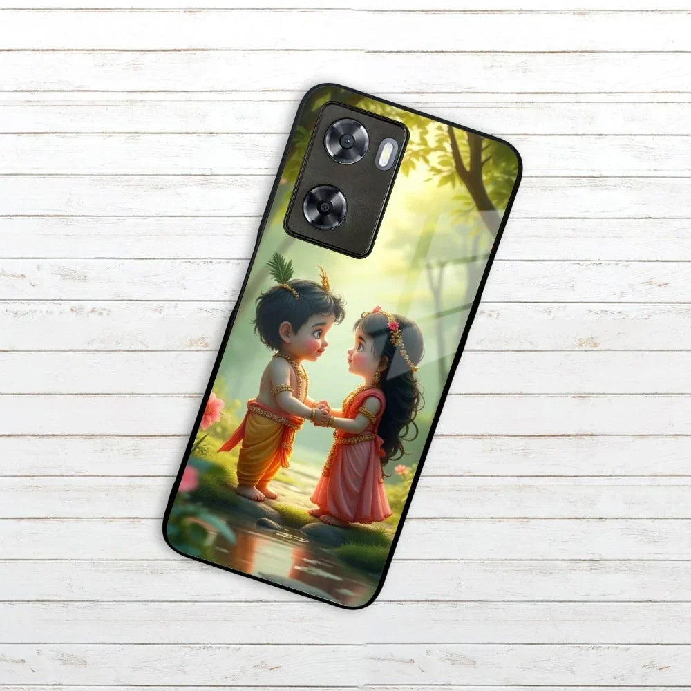 Heavenly Bond Glass Case Cover For Oppo - ShopOnCliQ