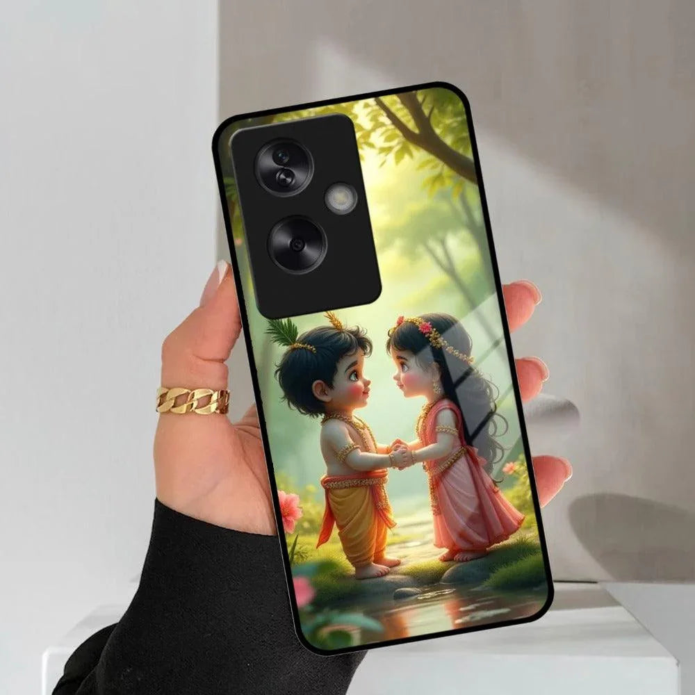 Heavenly Bond Glass Case Cover For Oppo - ShopOnCliQ