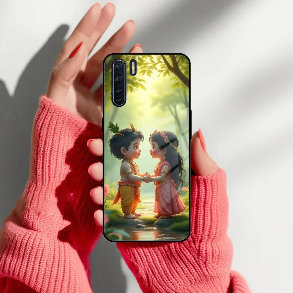 Heavenly Bond Glass Case Cover For Oppo - ShopOnCliQ