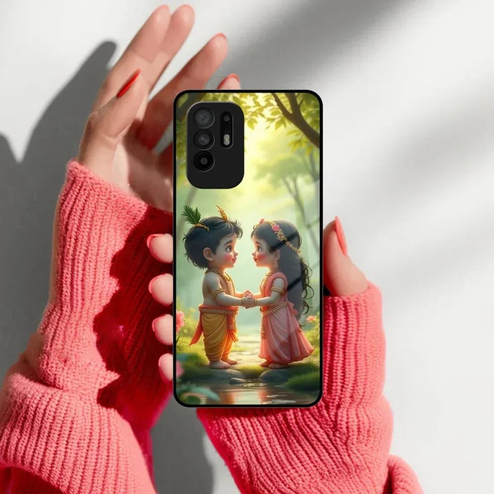 Heavenly Bond Glass Case Cover For Oppo - ShopOnCliQ