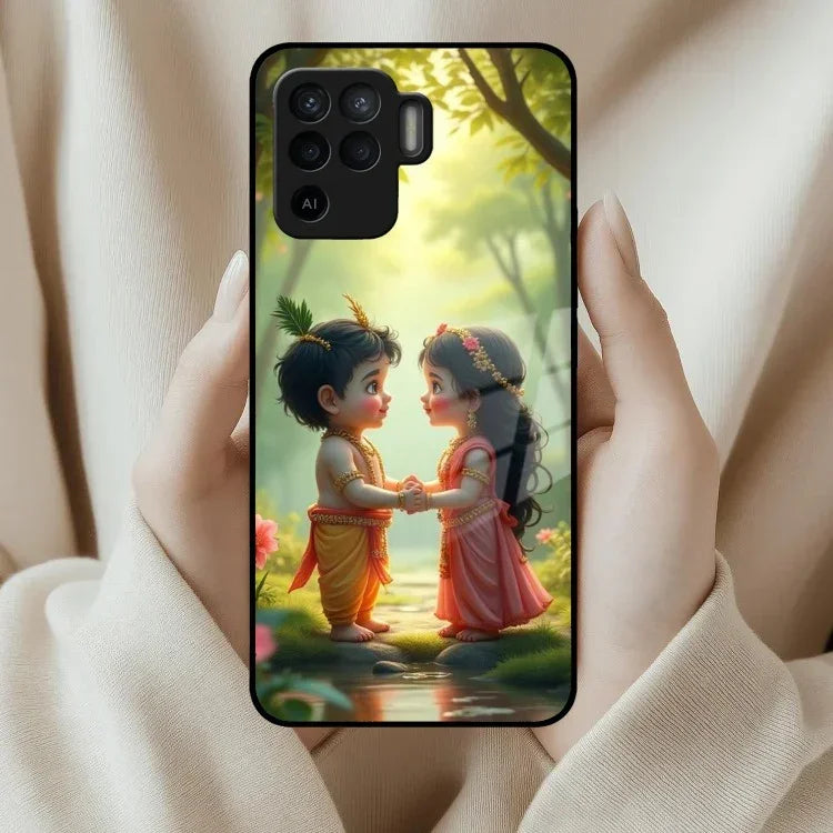 Heavenly Bond Glass Case Cover For Oppo - ShopOnCliQ