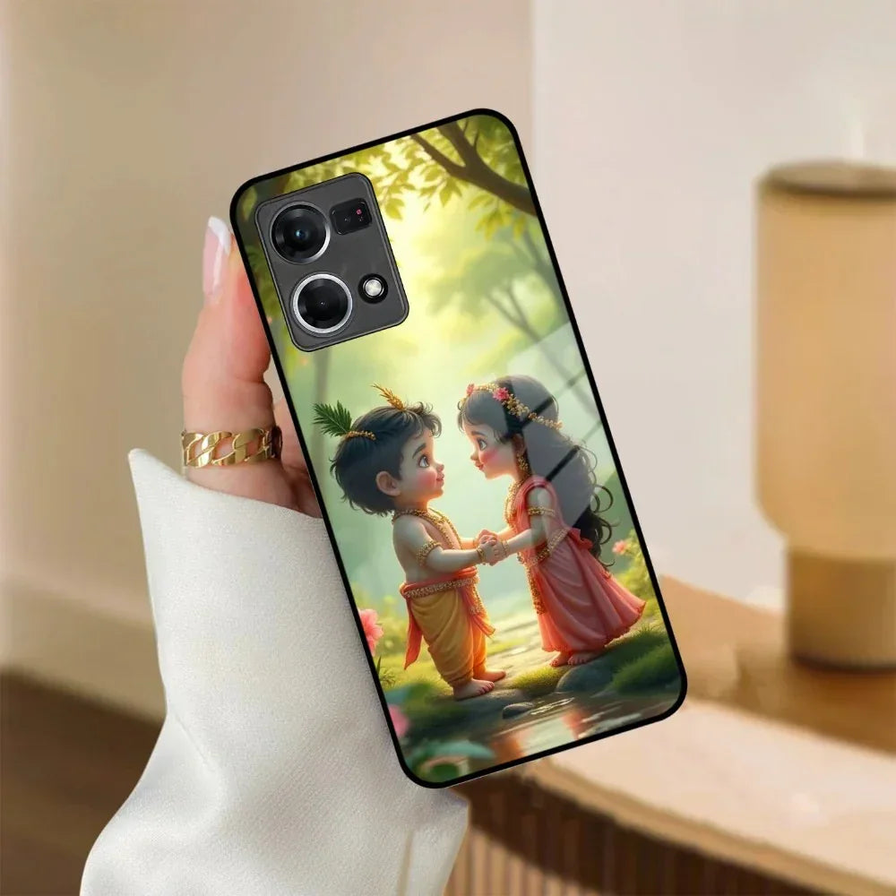 Heavenly Bond Glass Case Cover For Oppo - ShopOnCliQ