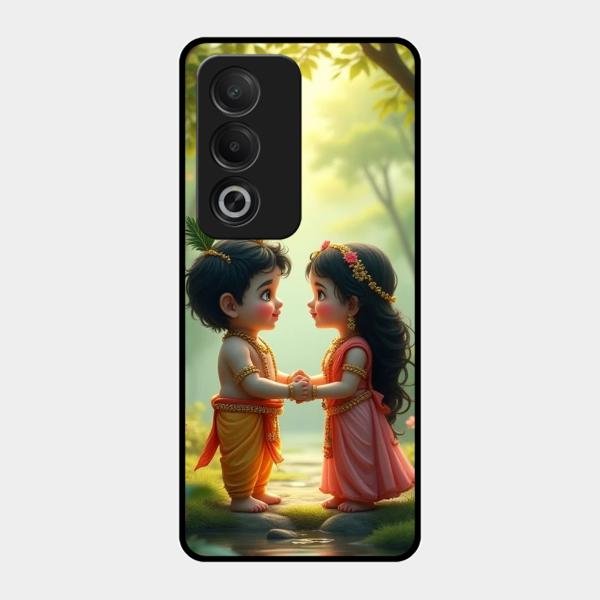 Heavenly Bond Glass Case Cover For Oppo K12X 5G