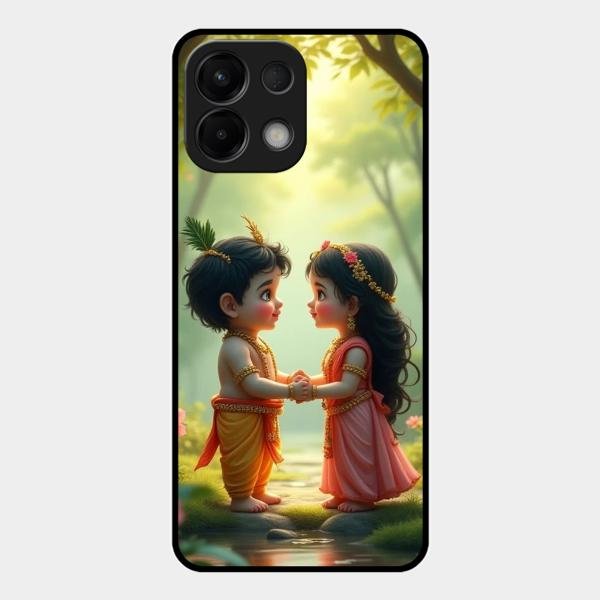 Heavenly Bond Glass Case Cover For Oppo K13 5G