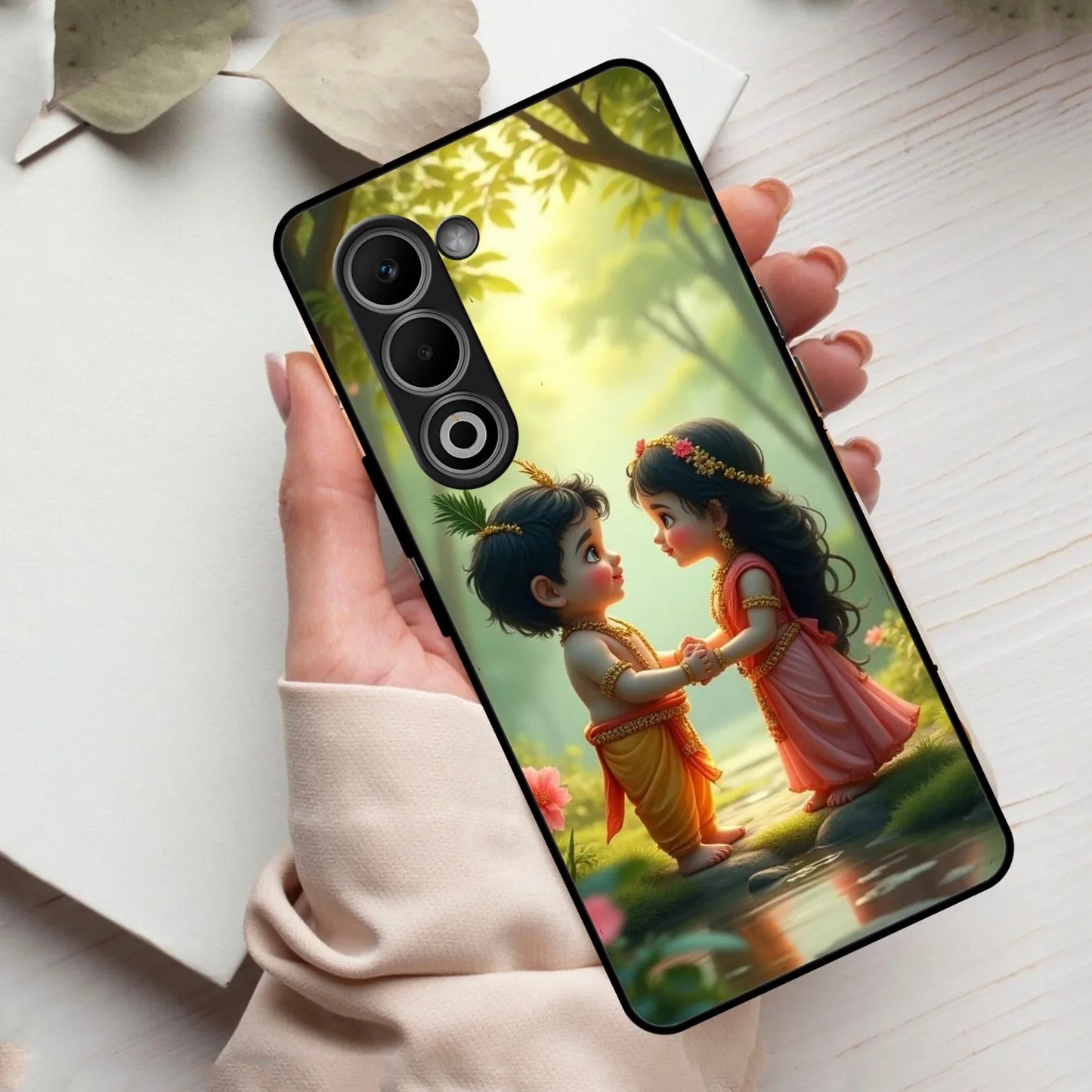 Heavenly Bond Glass Case Cover For Oppo - ShopOnCliQ