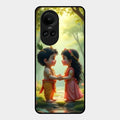 Heavenly Bond Glass Case Cover For Oppo Reno 10 Pro 5G