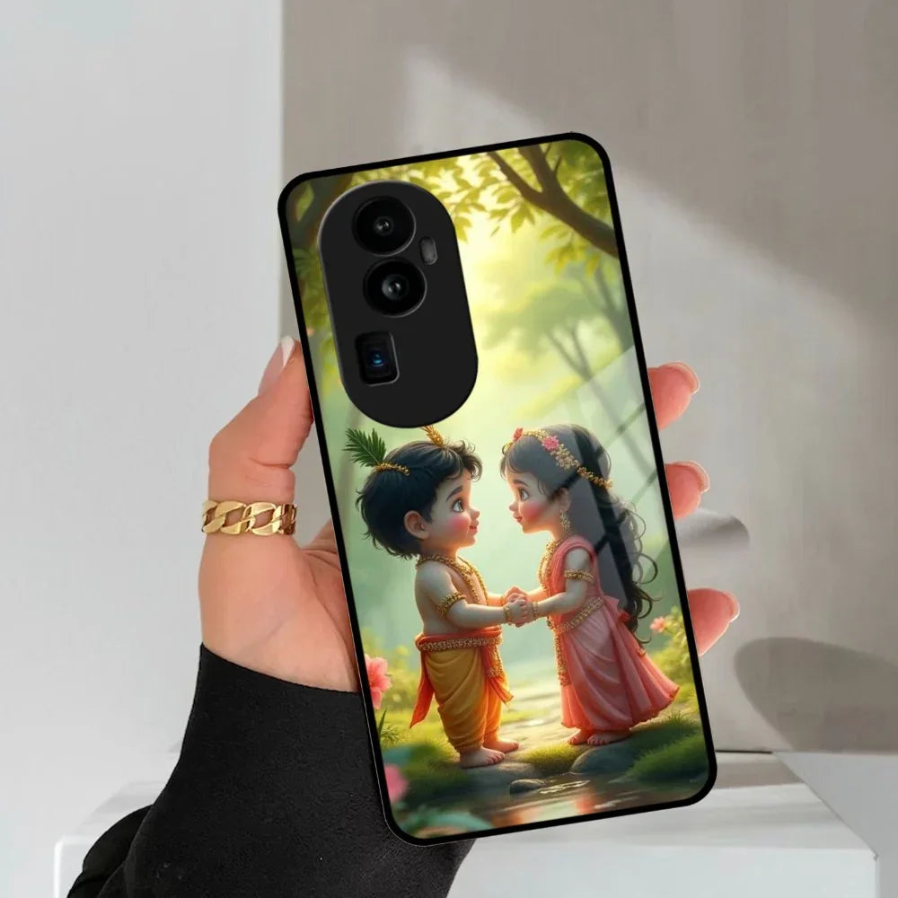 Heavenly Bond Glass Case Cover For Oppo - ShopOnCliQ