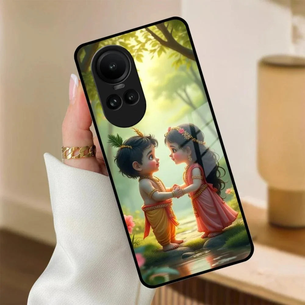 Heavenly Bond Glass Case Cover For Oppo - ShopOnCliQ