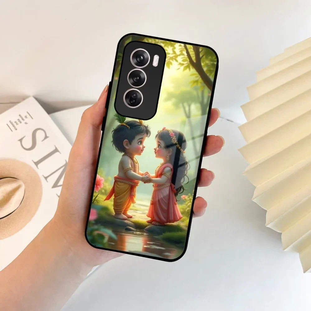 Heavenly Bond Glass Case Cover For Oppo - ShopOnCliQ