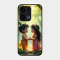 Heavenly Bond Glass Case Cover For Oppo Reno 13 5G