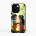 Heavenly Bond Glass Case Cover For Oppo Reno 15C 5G