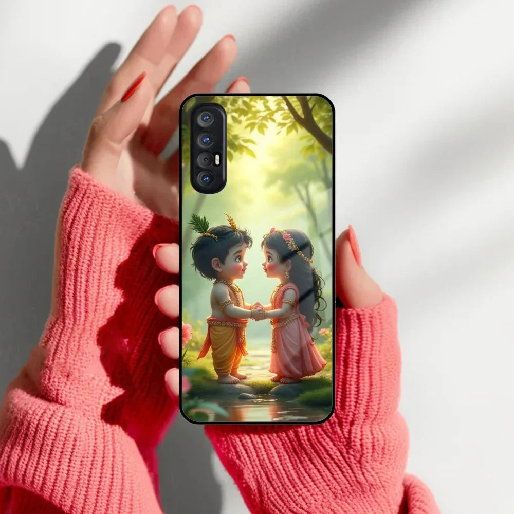 Heavenly Bond Glass Case Cover For Oppo - ShopOnCliQ
