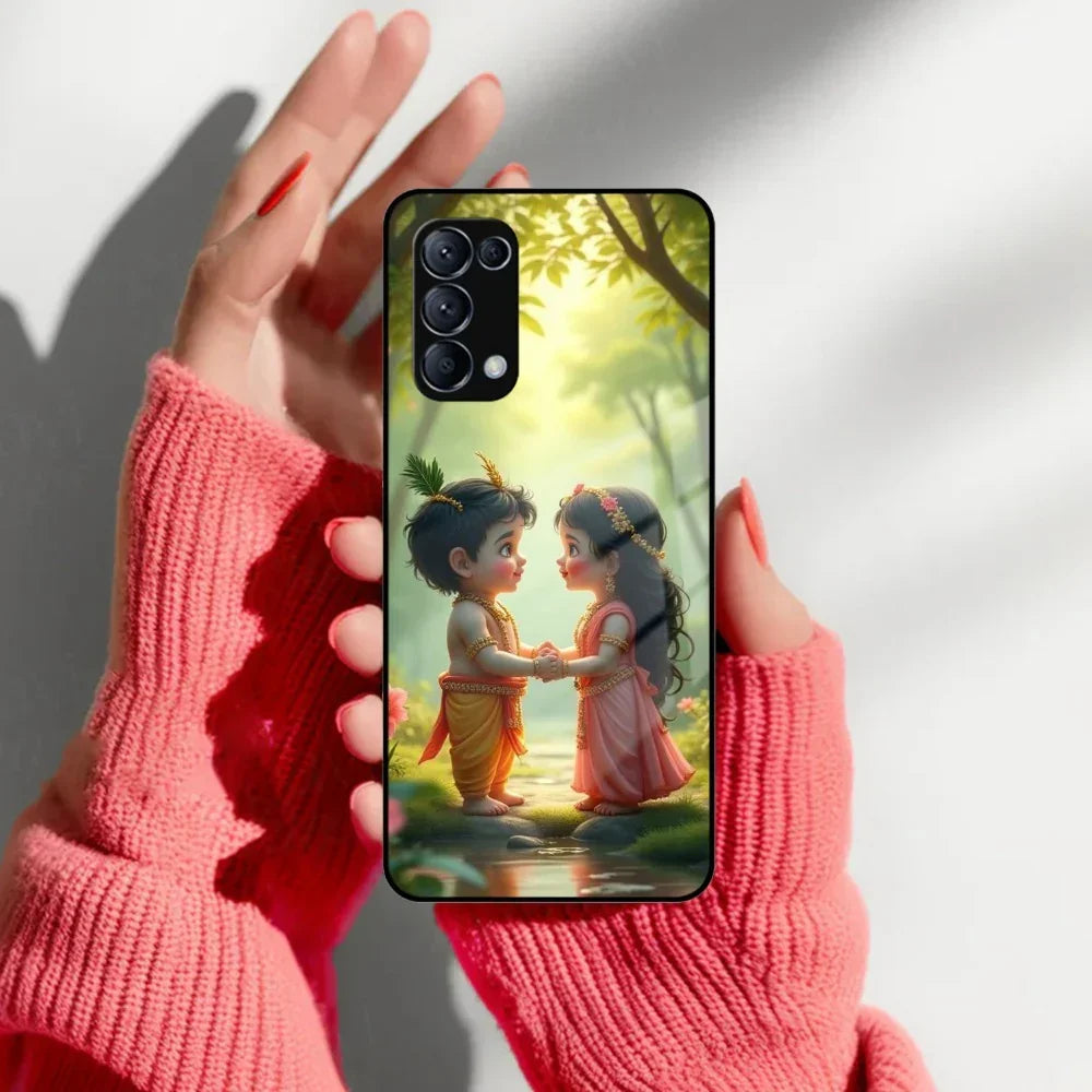 Heavenly Bond Glass Case Cover For Oppo - ShopOnCliQ