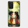 Heavenly Bond Glass Case Cover For Oppo Reno 6 5G