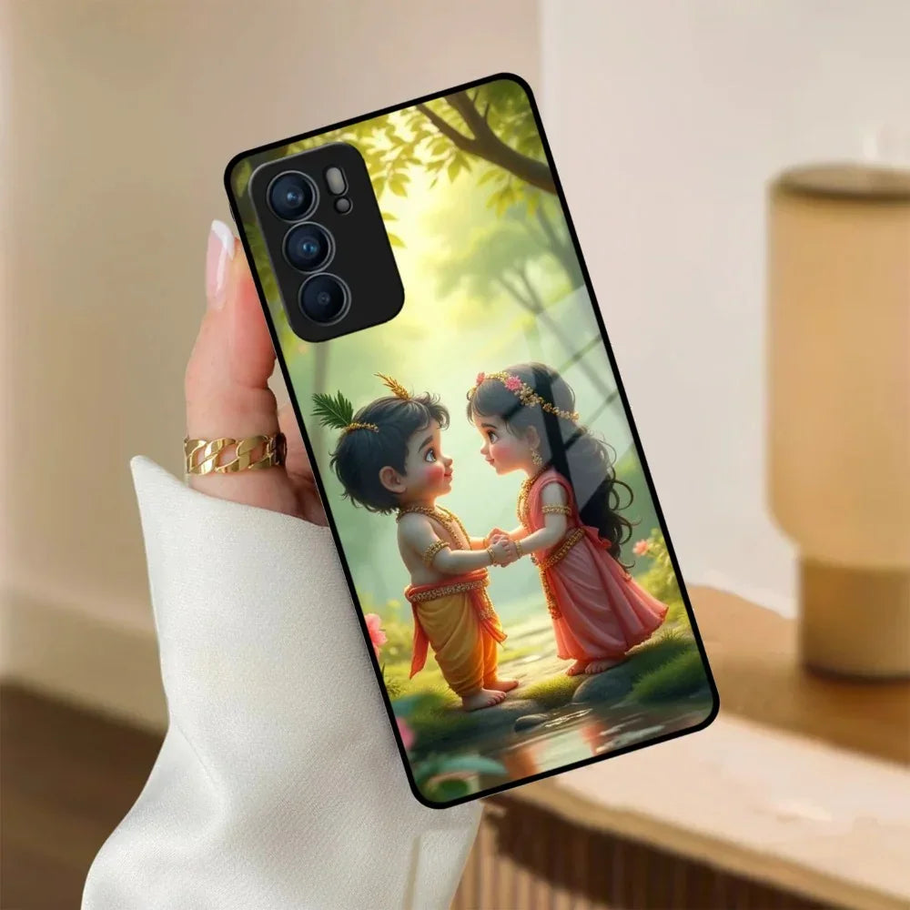 Heavenly Bond Glass Case Cover For Oppo - ShopOnCliQ