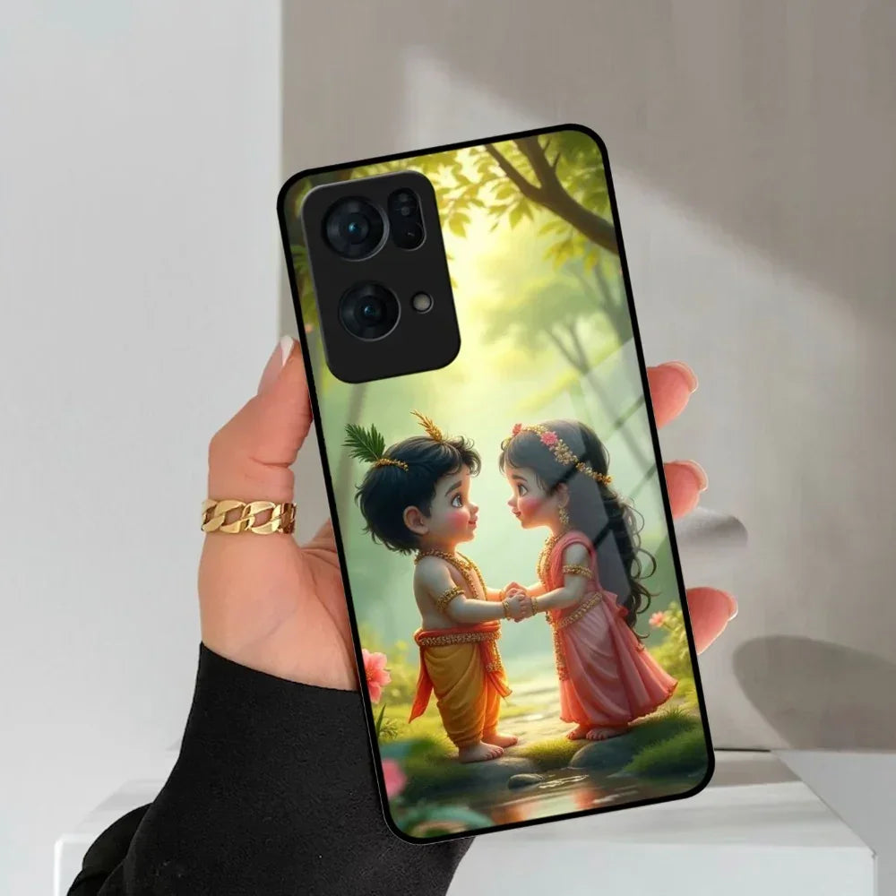 Heavenly Bond Glass Case Cover For Oppo - ShopOnCliQ