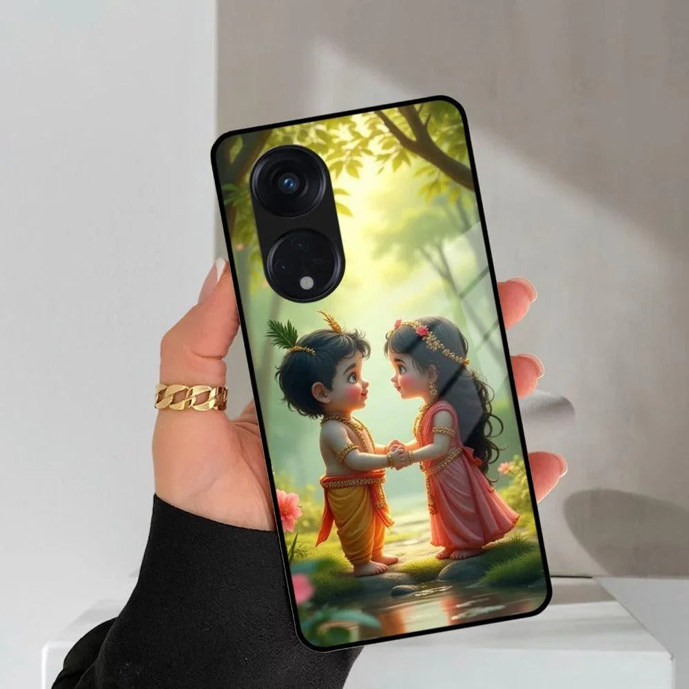 Heavenly Bond Glass Case Cover For Oppo - ShopOnCliQ
