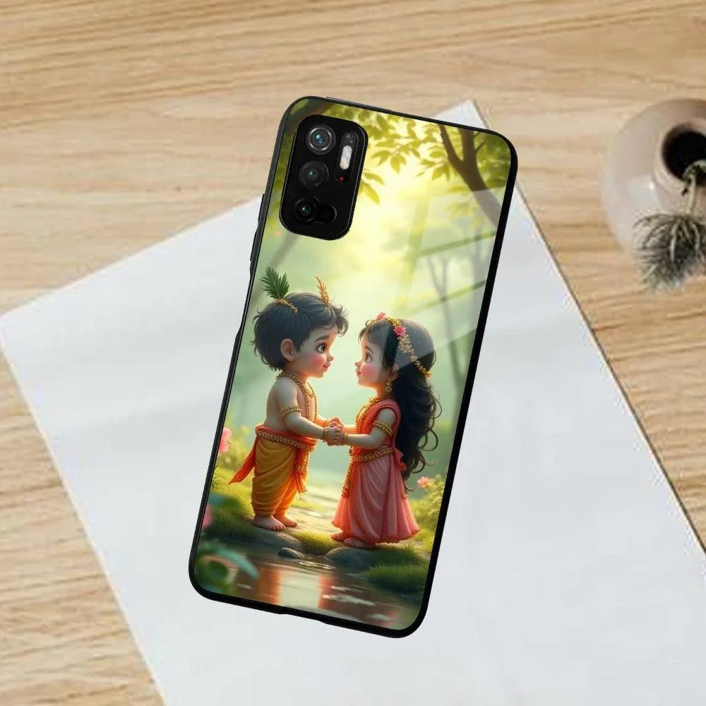 Heavenly Bond Glass Case Cover For Poco - ShopOnCliQ