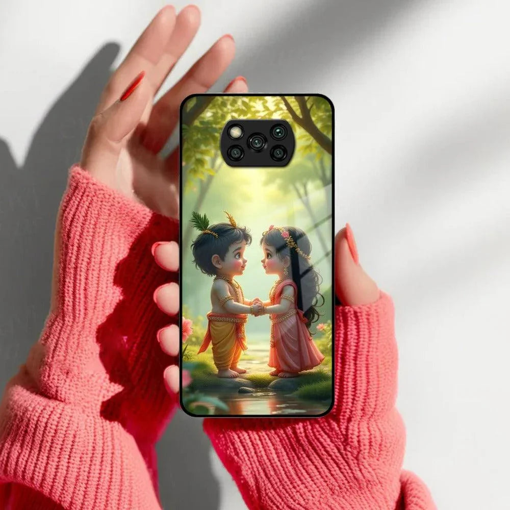 Heavenly Bond Glass Case Cover For Poco - ShopOnCliQ