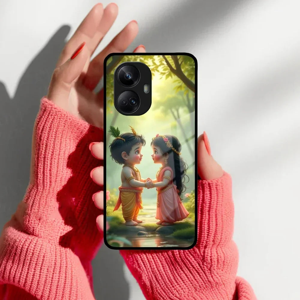 Heavenly Bond Glass Case Cover For Realme/Narzo - ShopOnCliQ