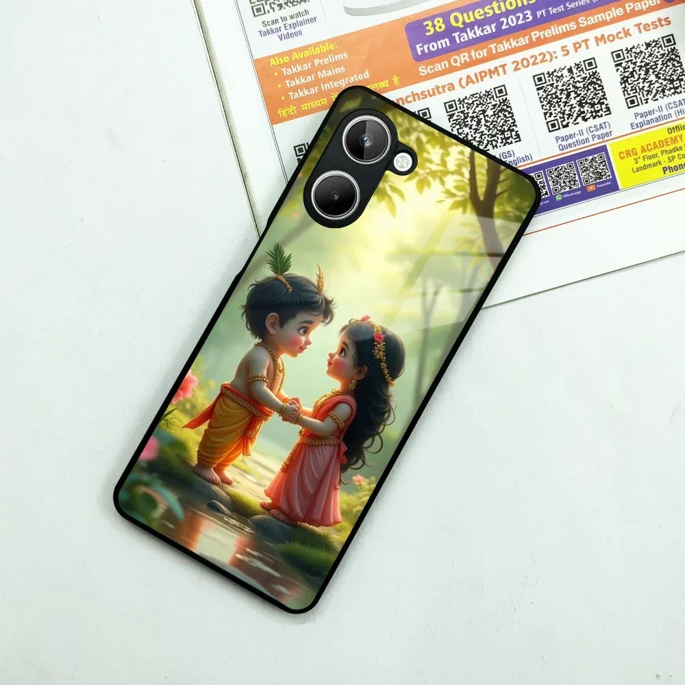 Heavenly Bond Glass Case Cover For Realme/Narzo - ShopOnCliQ