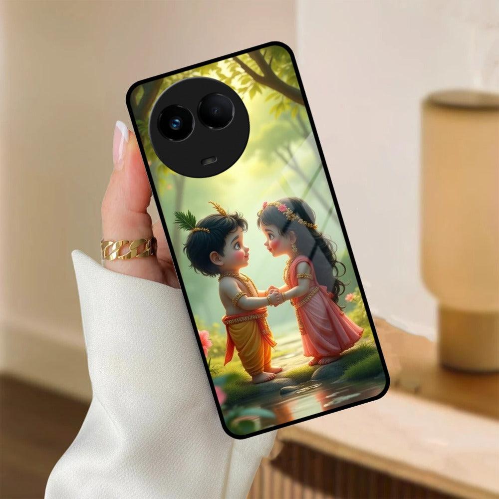 Heavenly Bond Glass Case Cover For Realme/Narzo