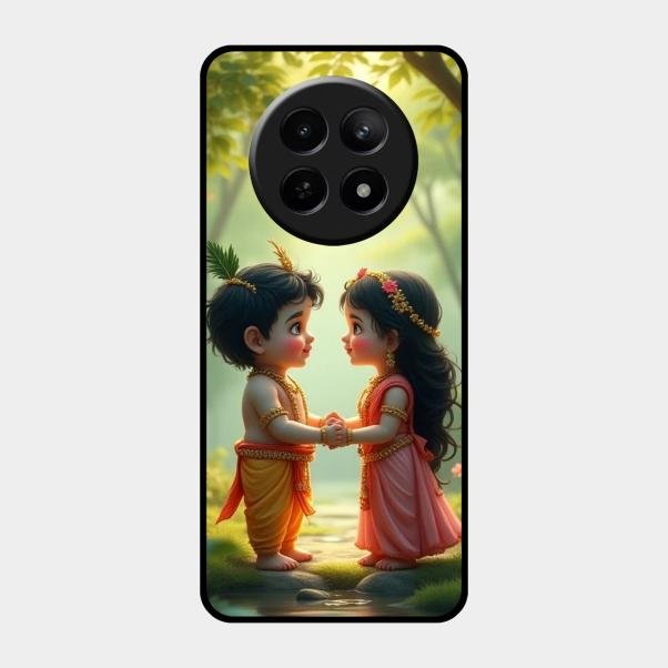 Heavenly Bond Glass Case Cover For Realme 12X 5G