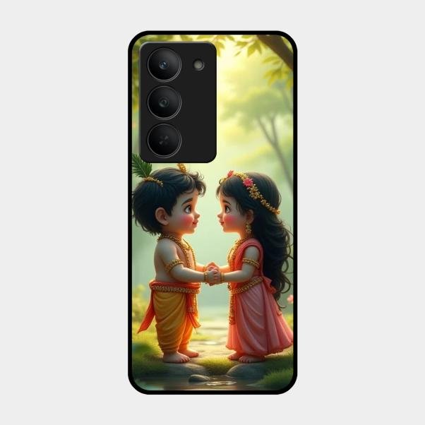 Heavenly Bond Glass Case Cover For Realme 14X 5G